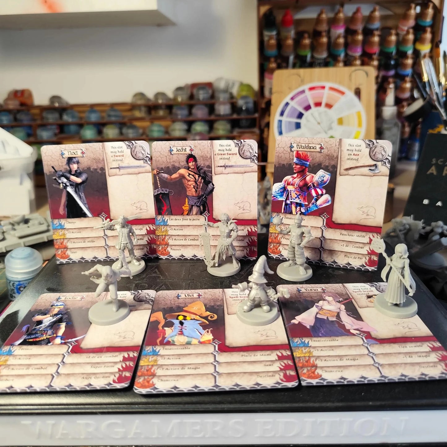 Figurines Final Fantasy Vol2 Zombicide Black Plague